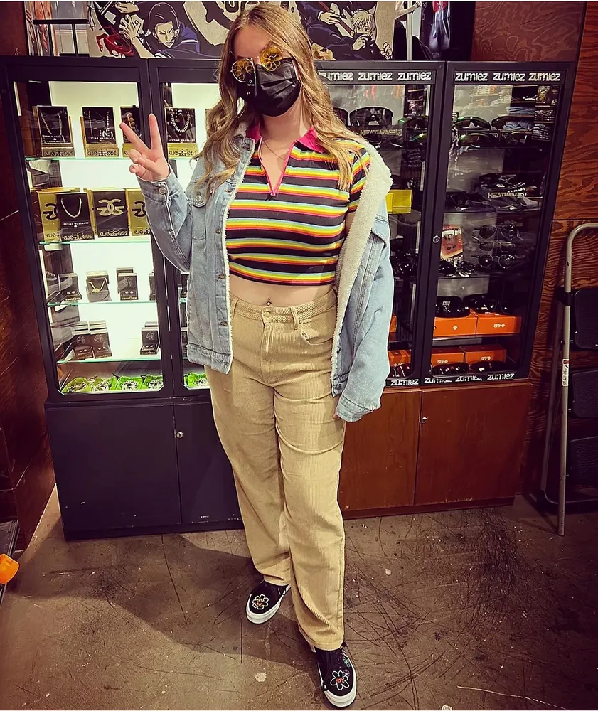 Empyre Tori 90s Khaki Corduroy Skate Pants