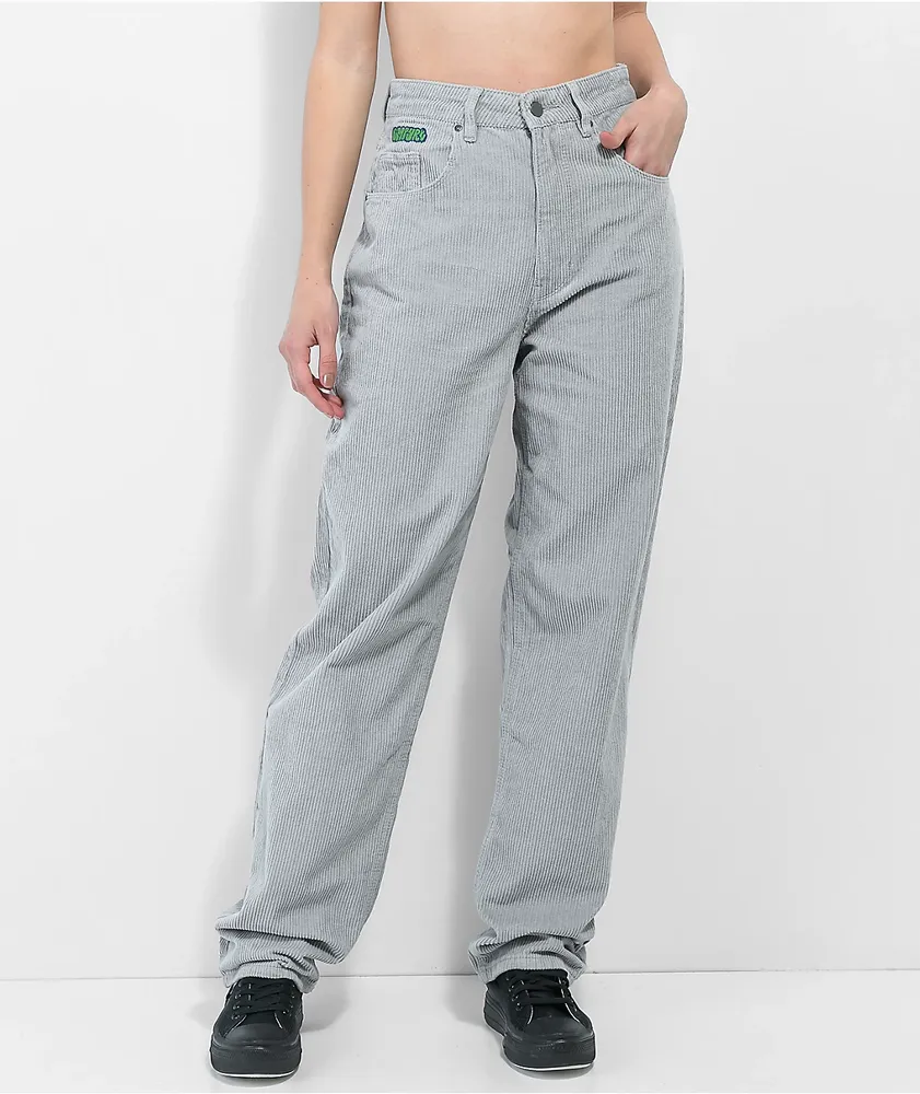 Empyre Loose Fit SK8 Corduroy Light Blue Skate Pants