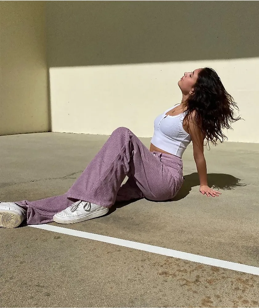 Empyre Tori Seafog Corduroy Skate Pants | MainPlace Mall