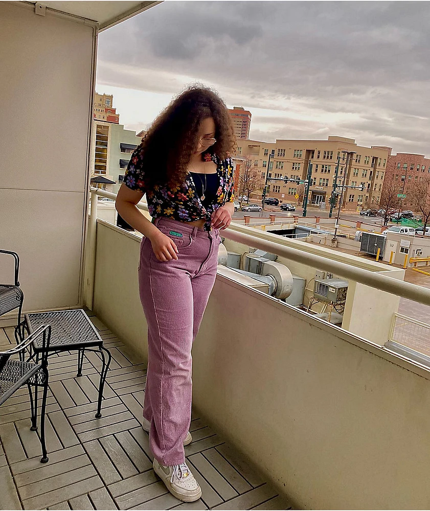 Empyre Tori Seafog Corduroy Skate Pants | MainPlace Mall