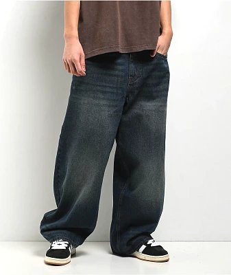 パンツ MEDIUM POWDER SPOTS WASH SKATER JEANS 46 Empyre Tori Overdyed Petrol Wash Skate Jeans | Zumiez