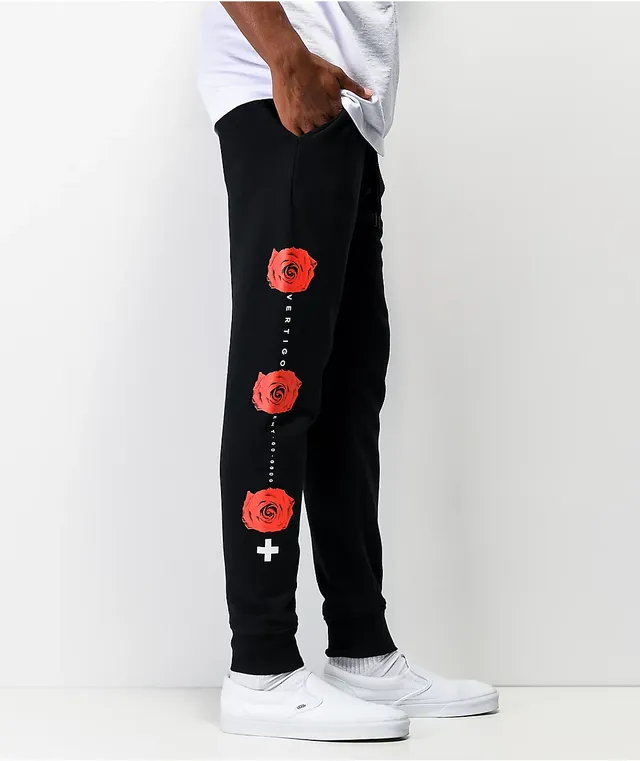 Empyre rose hazy black tie dye jogger sweatpants hotsell