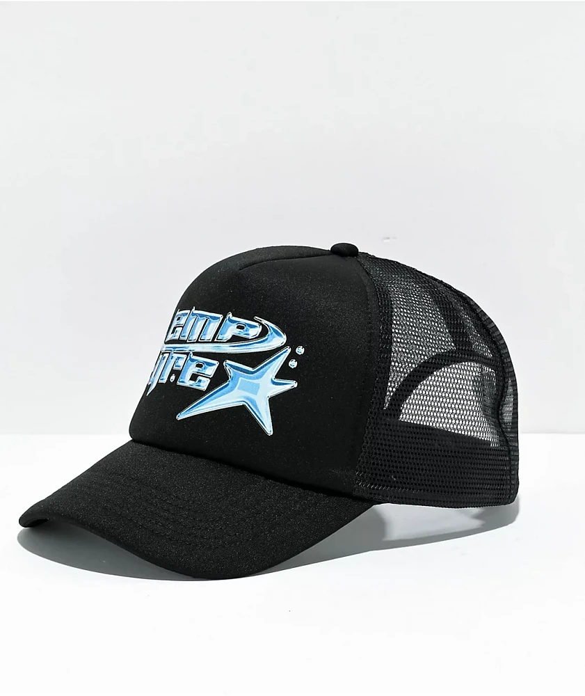 Empyre Y2K Black Trucker Hat | MainPlace Mall