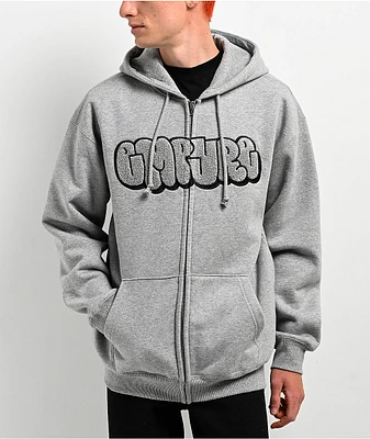 Zine Zippin Grey Zip Hoodie | MainPlace Mall
