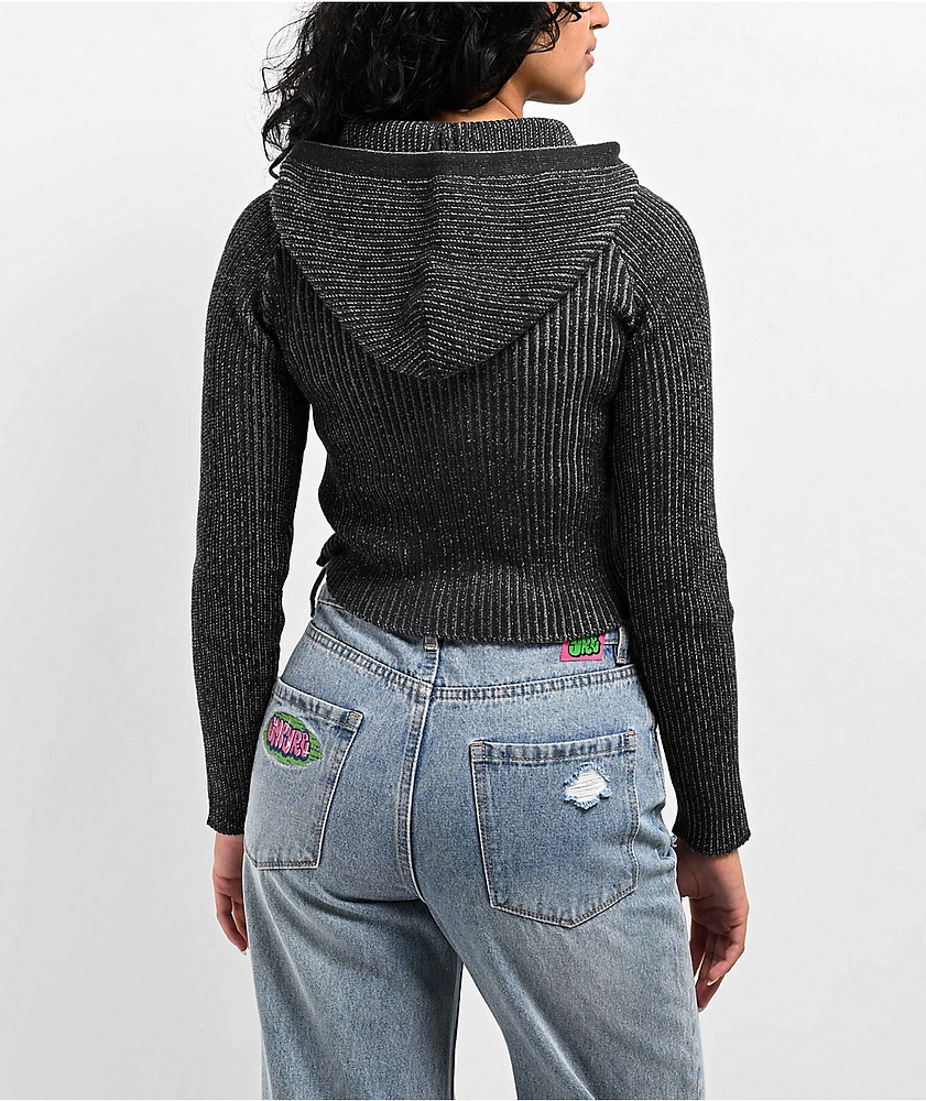Empyre Zippy Limestone Crop Zip Hoodie | MainPlace Mall