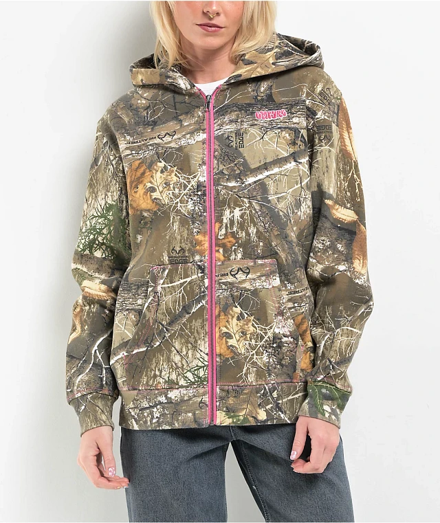 Realtree pink hoodie outlet