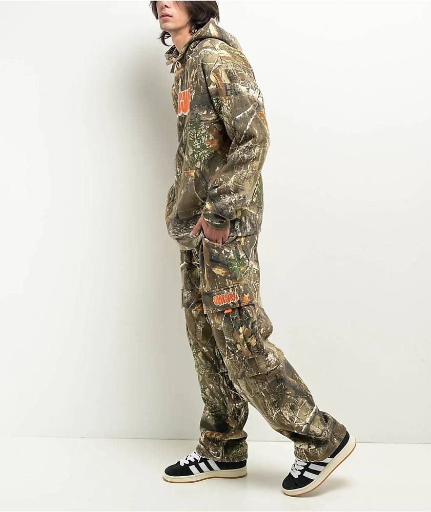 Empyre x Realtree Edge Zip Cargo Sweatpants | MainPlace Mall