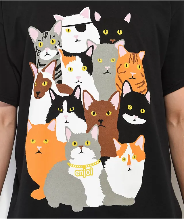 Enjoi cat t shirt store