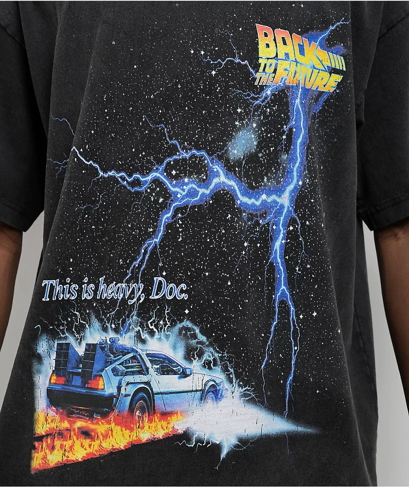 Episode x Back To The Future Charcoal T-Shirt | MainPlace Mall