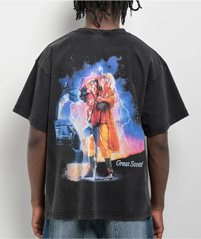 Episode x Back To The Future Charcoal T-Shirt | MainPlace Mall