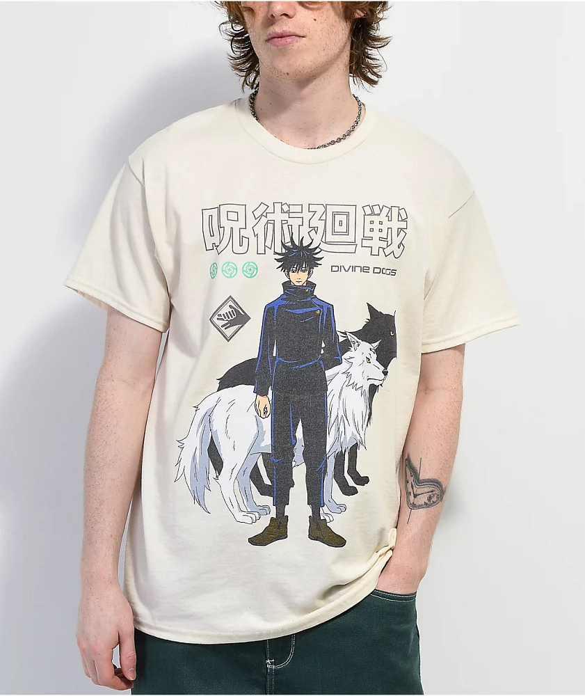 Episode x Jujutsu Kaisen Divine Dogs Natural T-Shirt | Arden Fair