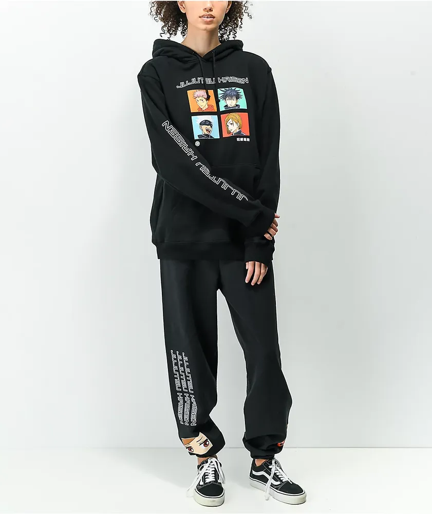 Episode x Jujutsu Kaisen Squad Black Hoodie | MainPlace Mall