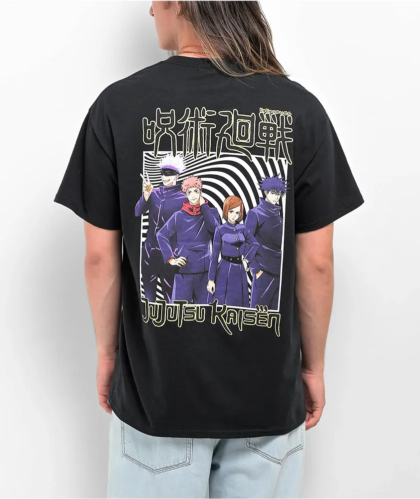 Episode x Jujutsu Kaisen Squad Black T-Shirt | MainPlace Mall