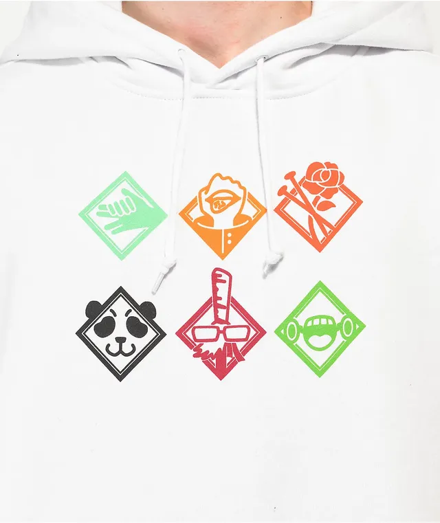 Episode x Jujutsu Kaisen Team Tokyo White Hoodie at Hamilton