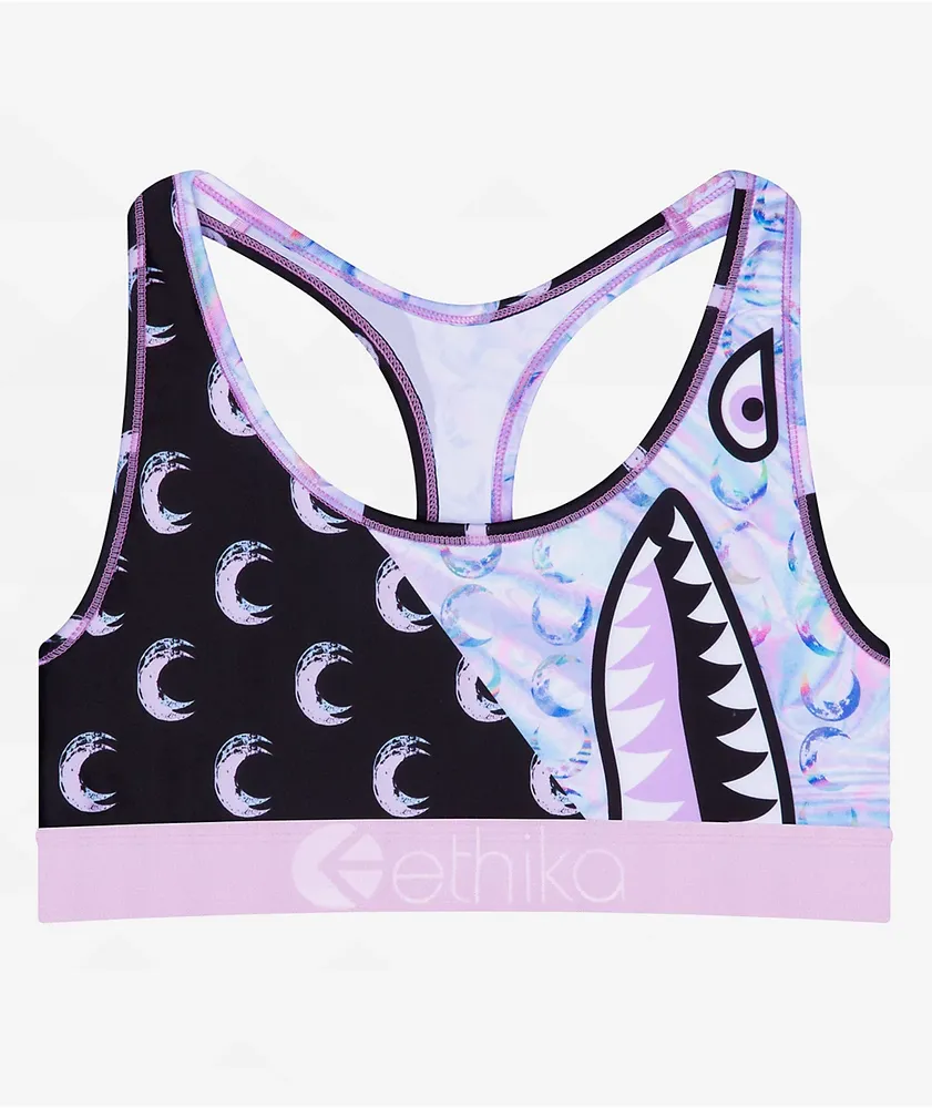 Ethika Bomber Moooon Pink Sports Bra Hamilton Place