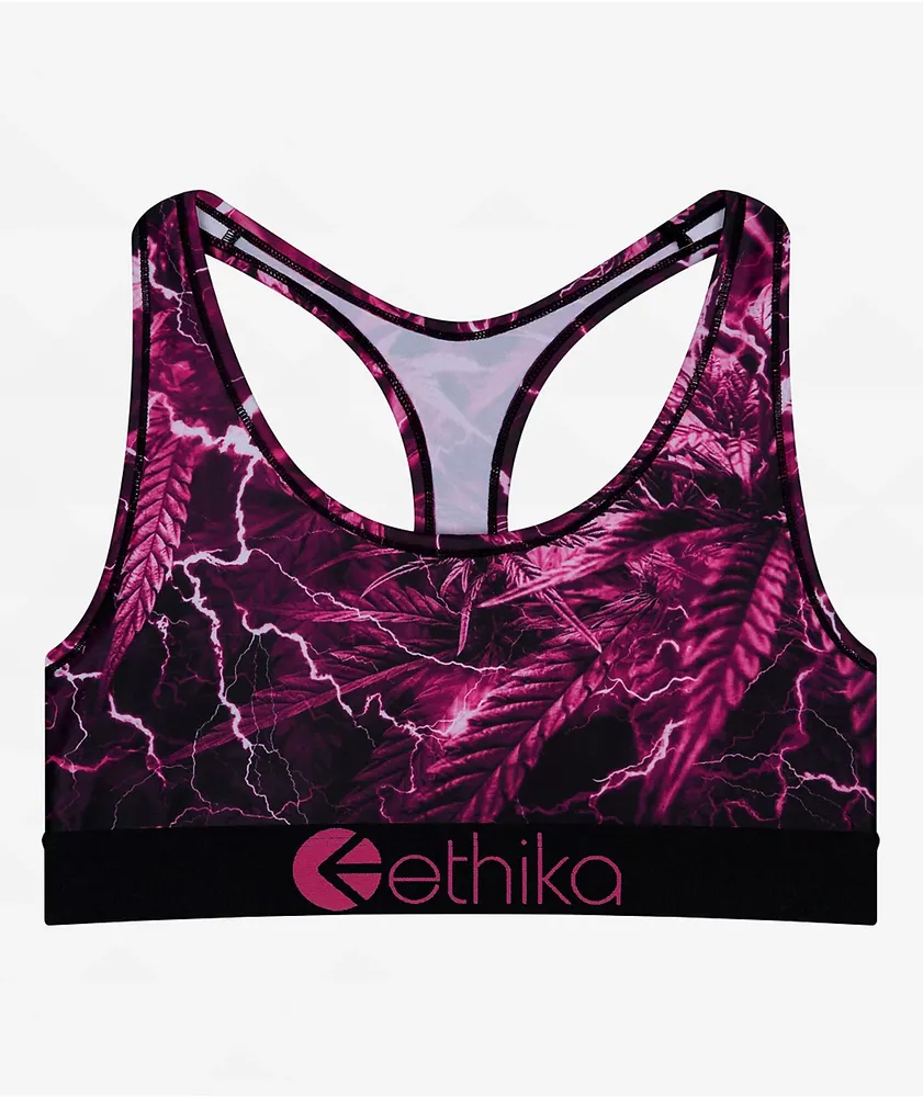 Love pink top sports bra