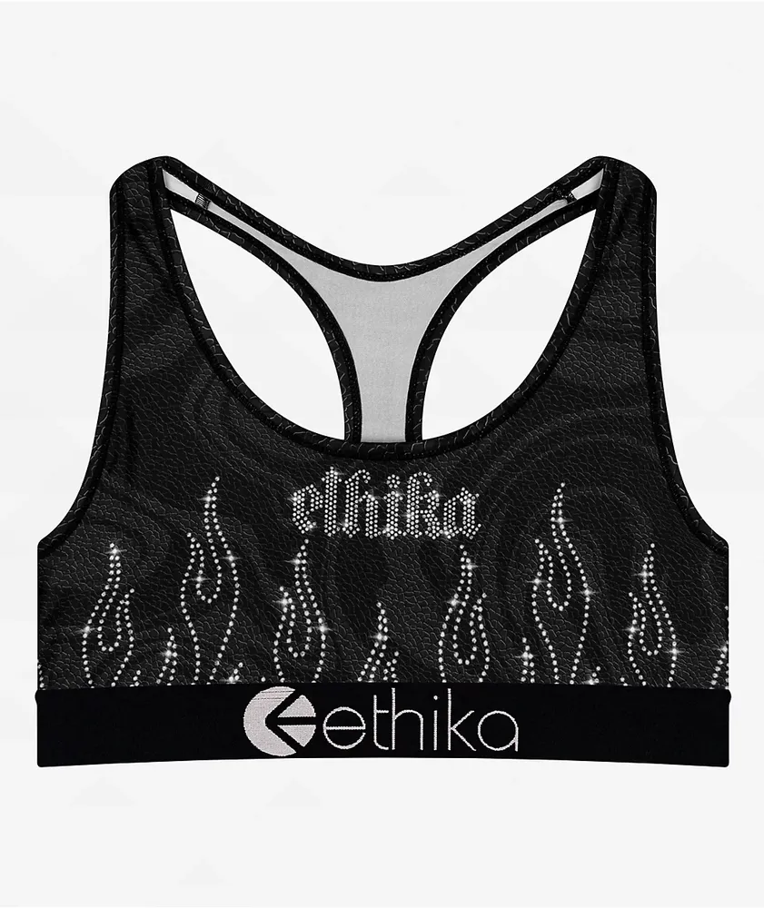 Ethika red shop camo bralette