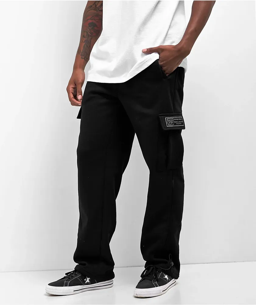 FB County Black Cargo Sweatpants Foxvalley Mall