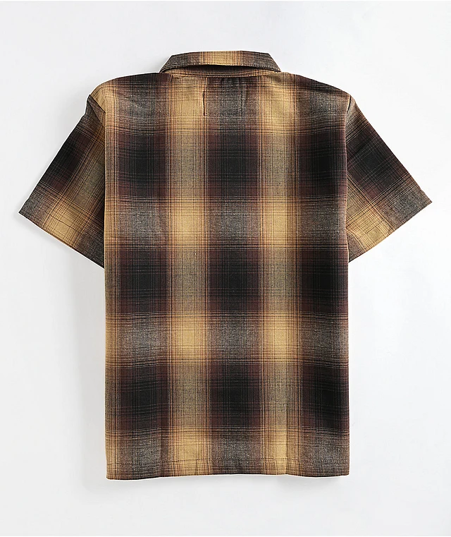新品未使用 checked shirt brown herlipto mini
