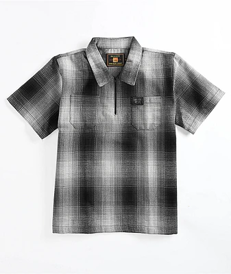FB County Checker Black & Grey Flannel Shirt | CoolSprings