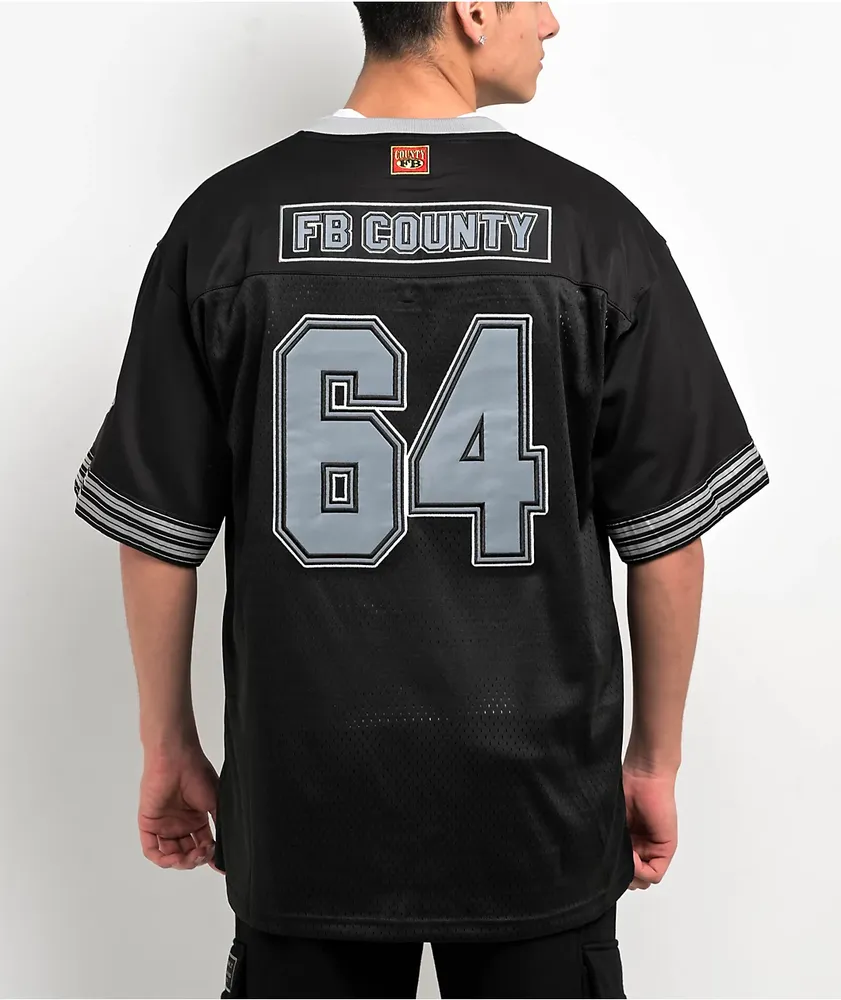 FB County Signature Black Football Jersey | Dulles Town Center