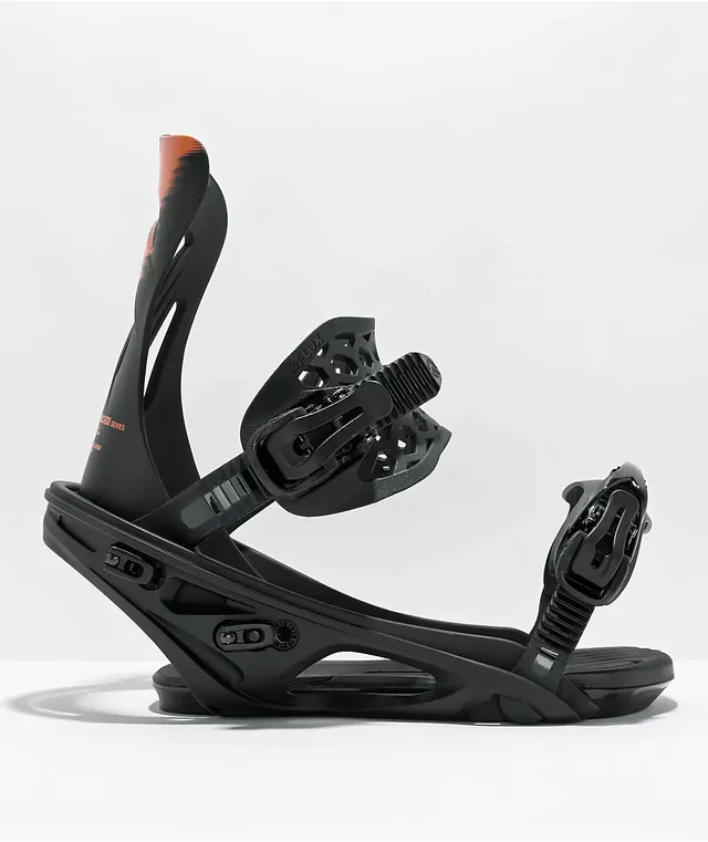 FLUX TW Black Snowboard Bindings | Liberty Center