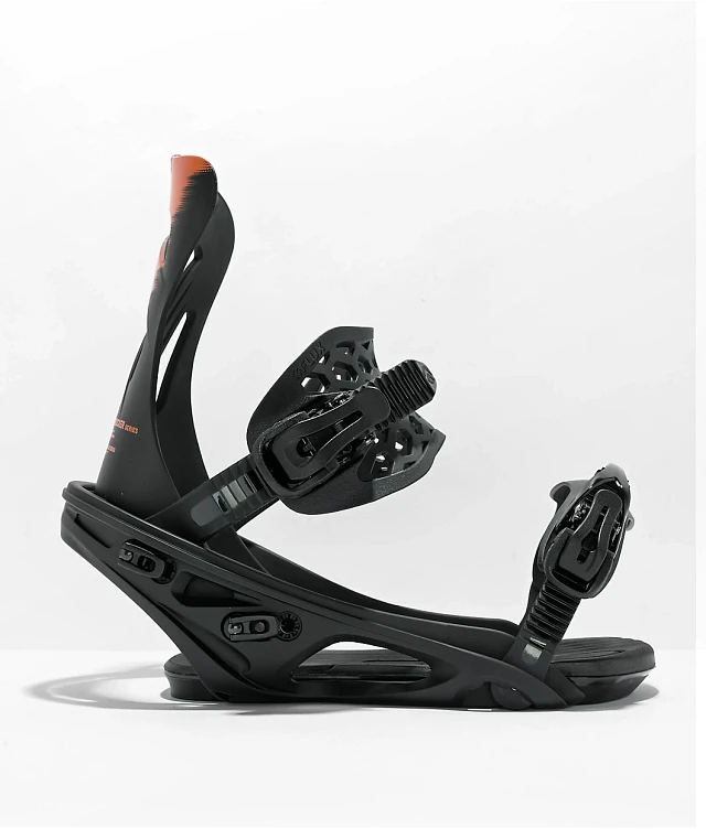 FLUX TW Black Snowboard Bindings | Arden Fair