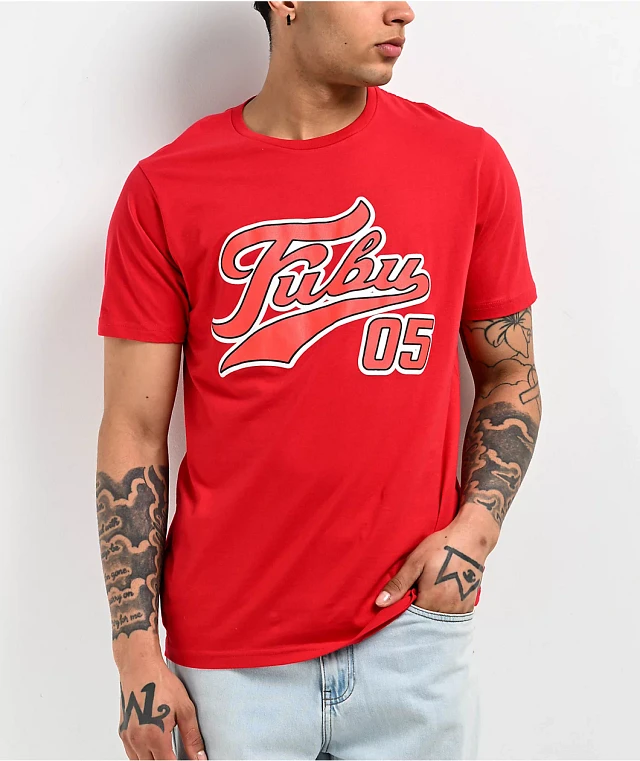 FUBU 05 Red T-Shirt | MainPlace Mall