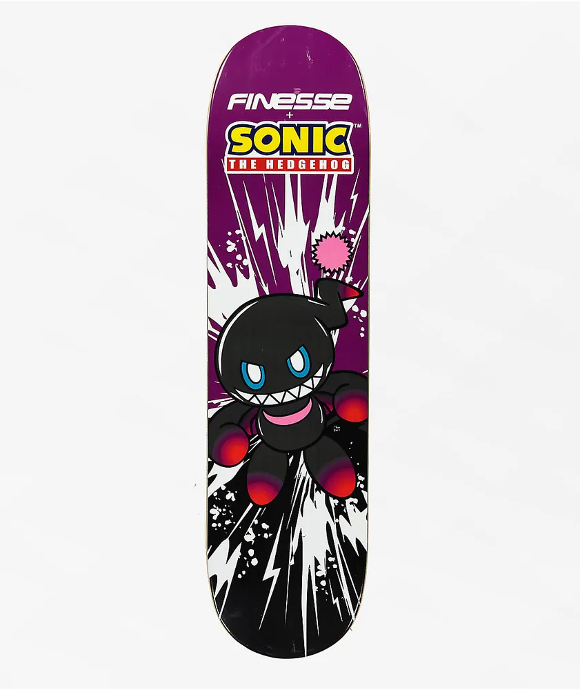 Tech Deck Finesse Sonic The Hedgehog - Pack De 4 Fingerboards, Neuf