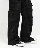 Pinstripe cargo pants discount
