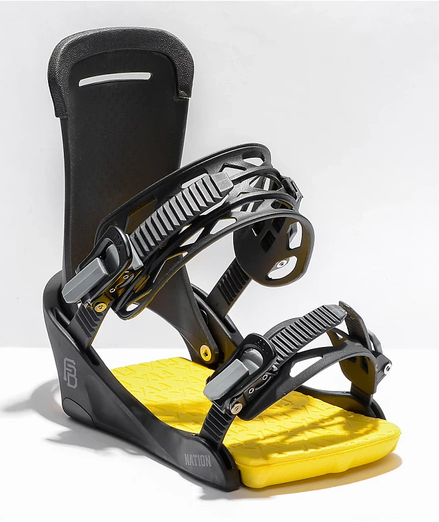 Fix Nation Black Snowboard Bindings 2022 at Mall of America® in