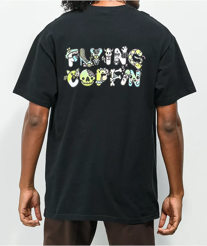 Flying Coffin Bad Bunch Black T-Shirt | Pueblo Mall