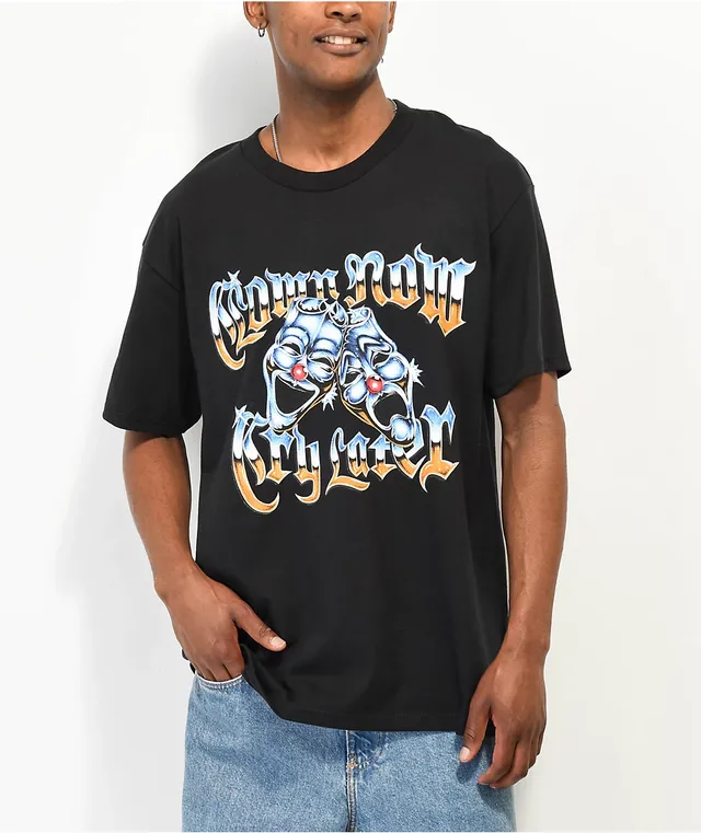 Foos Gone Wild Clown Now Cry Later Black T-Shirt at CoolSprings