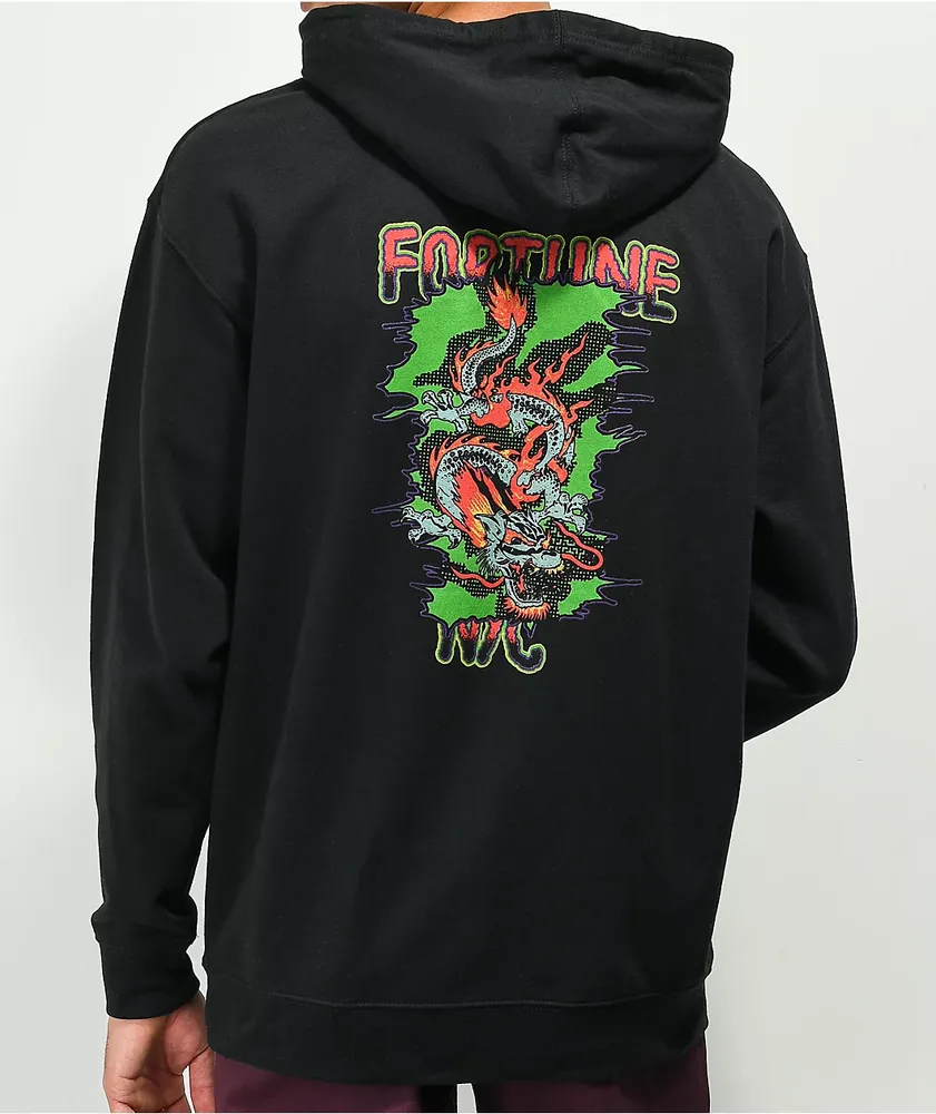 Zumiez Fortune Dragon Black Hoodie Pueblo Mall
