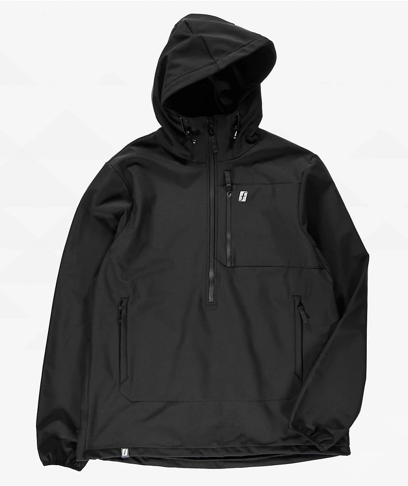 定期入れの Softshell Black Riding Forum Anorak Jacket Snowboard ジャケット・アウター