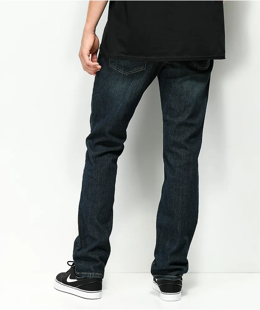 Free world night train regular 2025 fit jeans