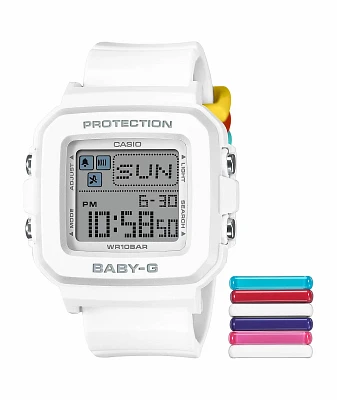 （ほぼ新品）BABY-G ホワイトカシオ G-SHOCK - CASIO G-SHOCK G-ZX レディース 腕時計の通販 by