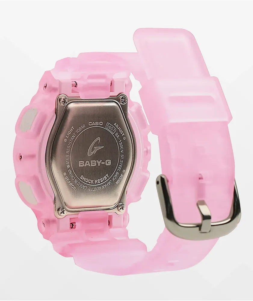 Baby g clear watch new arrivals