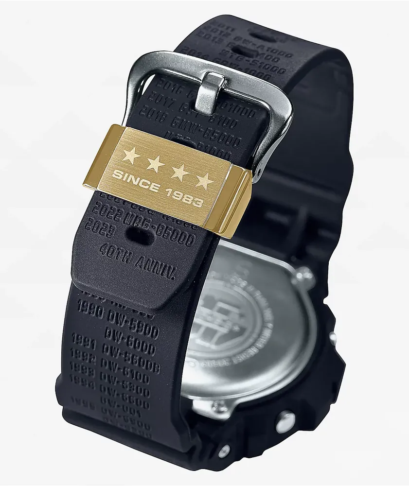 G Shock DW6640RE 1CR 40th Anniversary Limited Edition Watch