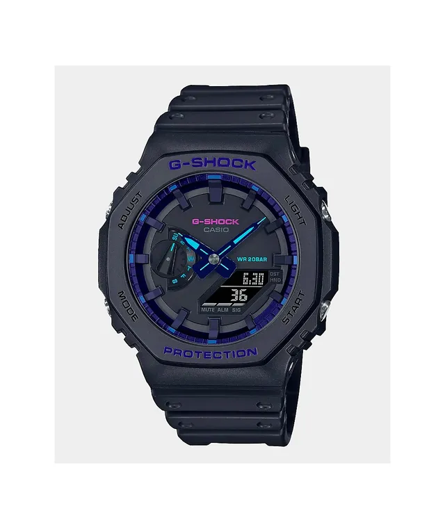G-Shock GA700 Virtual World Black & Blue Analog & Digital Watch 