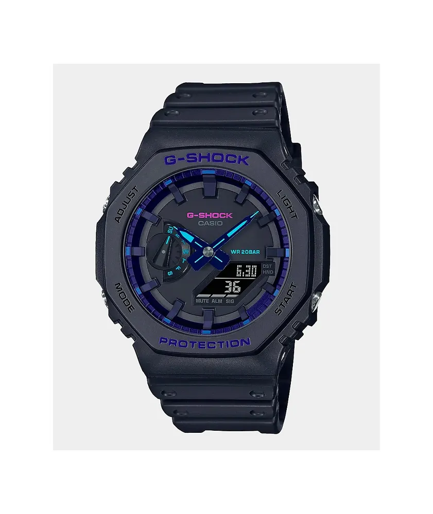 G Shock GA2100 Virtual World Black Watch The Pen Centre