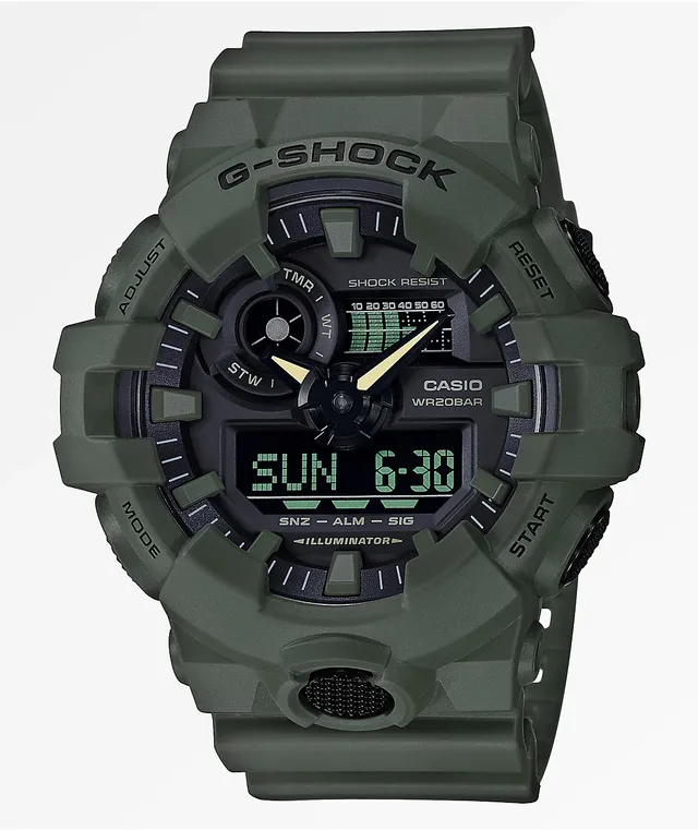 G Shock GA700 UC Olive Watch CoolSprings Galleria