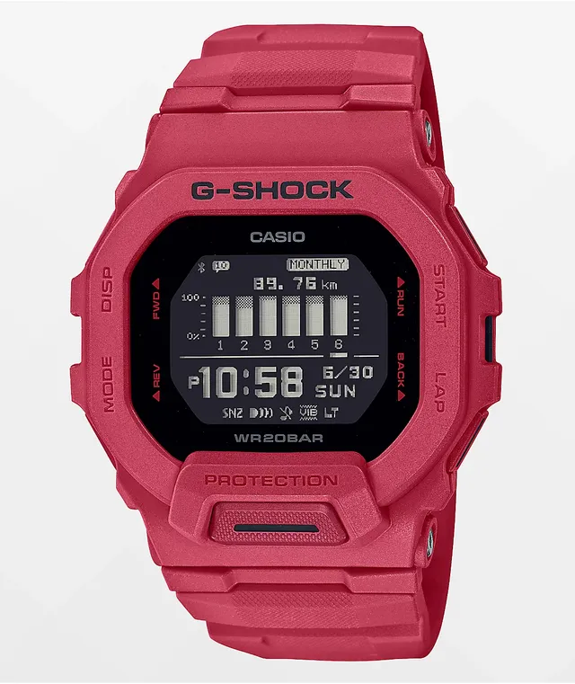 G Shock GBD200 Burning Red Digital Watch Hamilton Place
