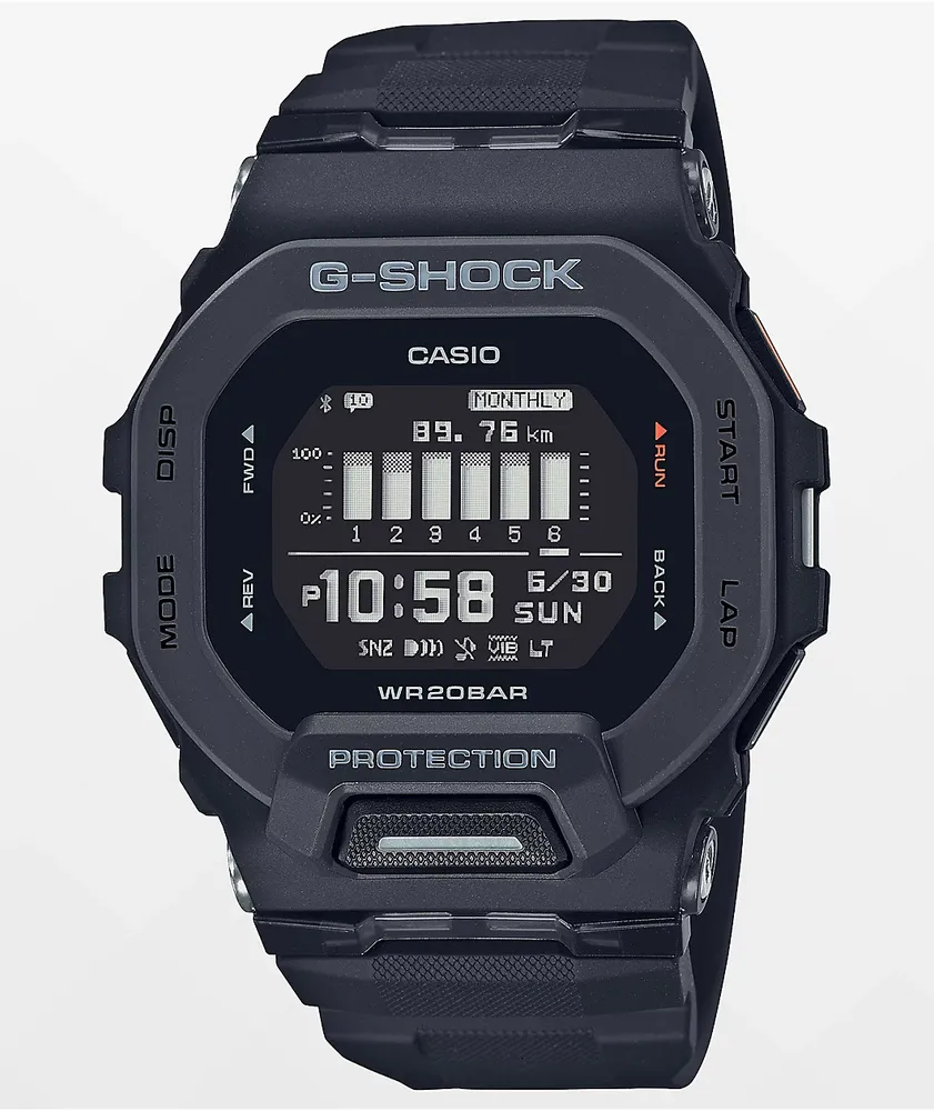 Square black watch sales