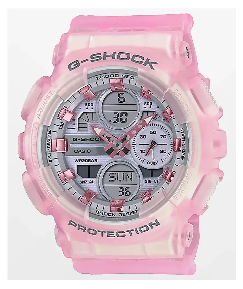 Womens pink online g shock watch