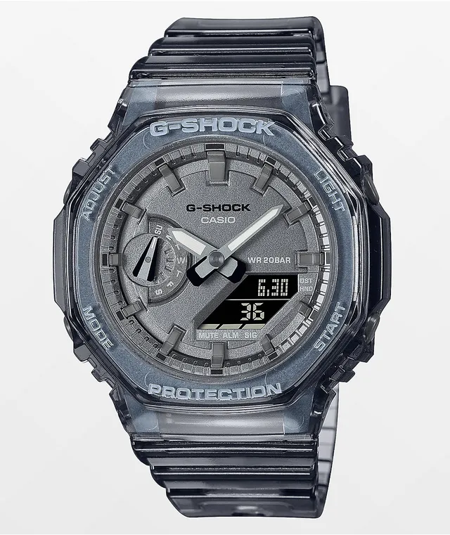 Casio G Shock GMAS2100SK 1A Translucent Black Watch Montebello