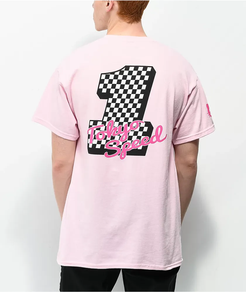 Girl x Hello Kitty Tokyo Speed Pink T-Shirt | CoolSprings Galleria