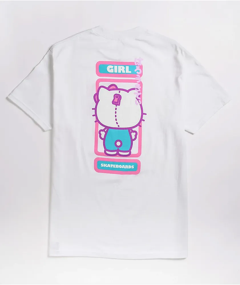 Hello kitty girl skateboard hoodie outlet