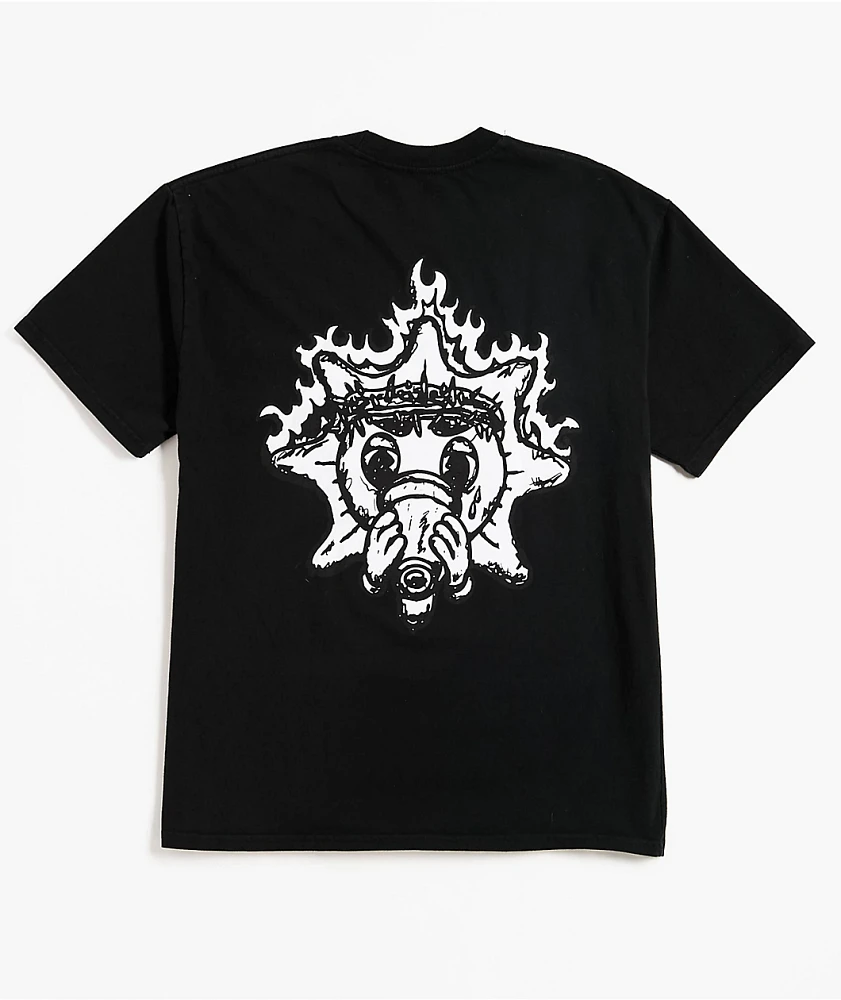 Glo Gang Glo Burst Black T-Shirt | MainPlace Mall