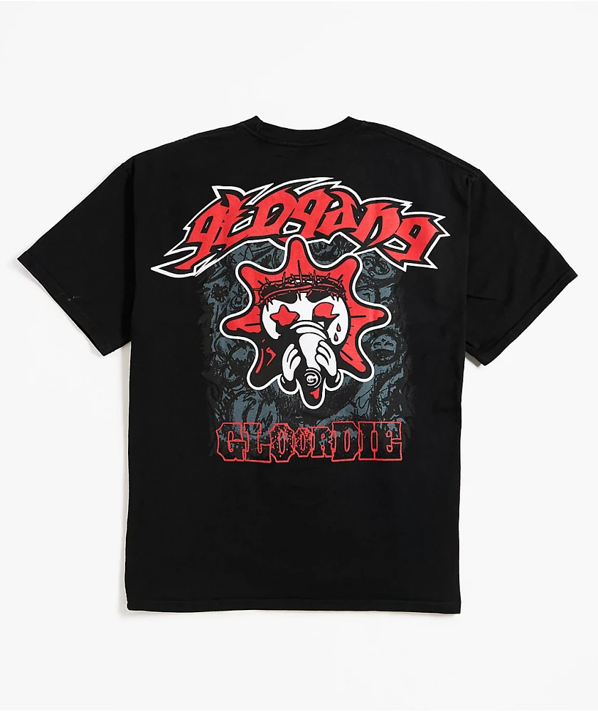 Glo Gang Glo Or Die Black T-Shirt at CoolSprings Galleria in